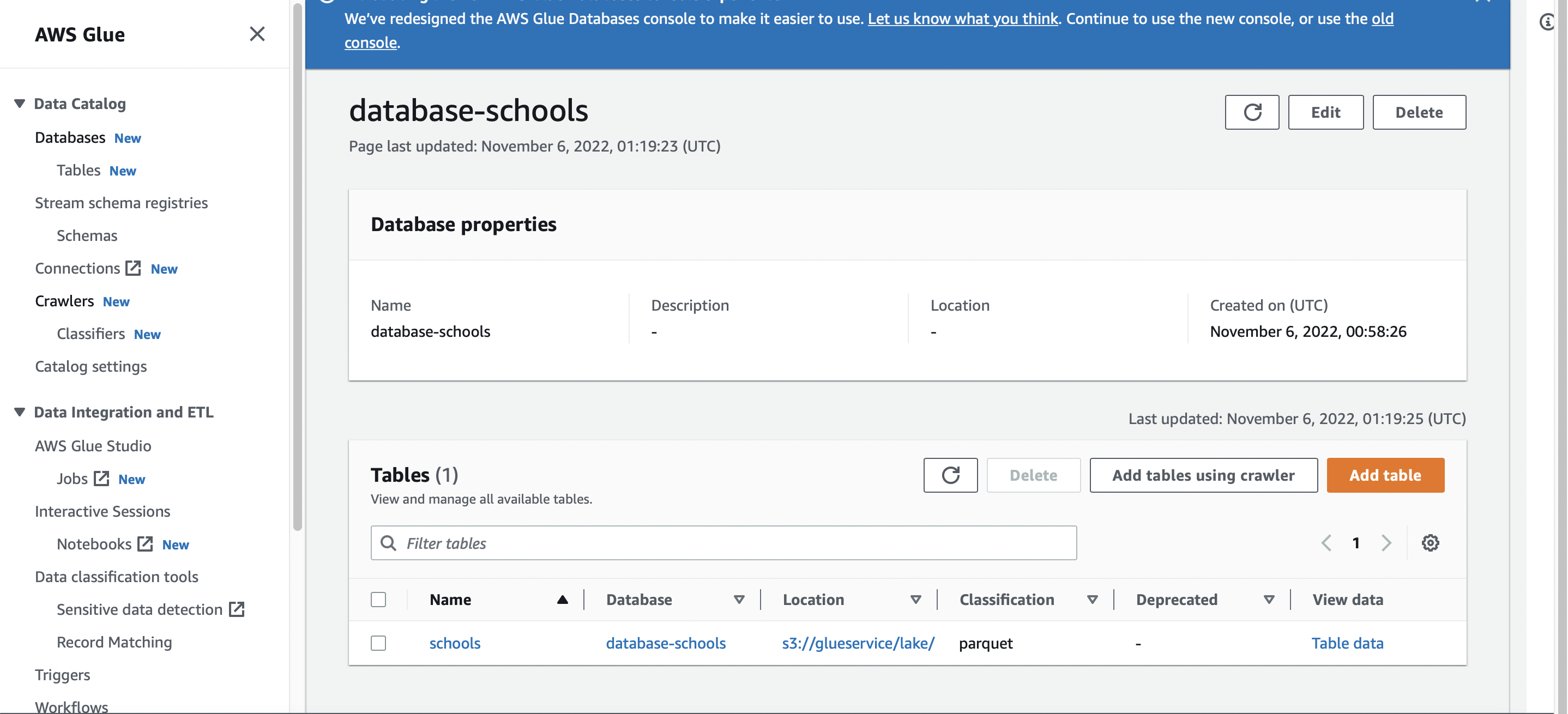 AWS Glue eval - getting started - Architect Forward (architectFWD™)