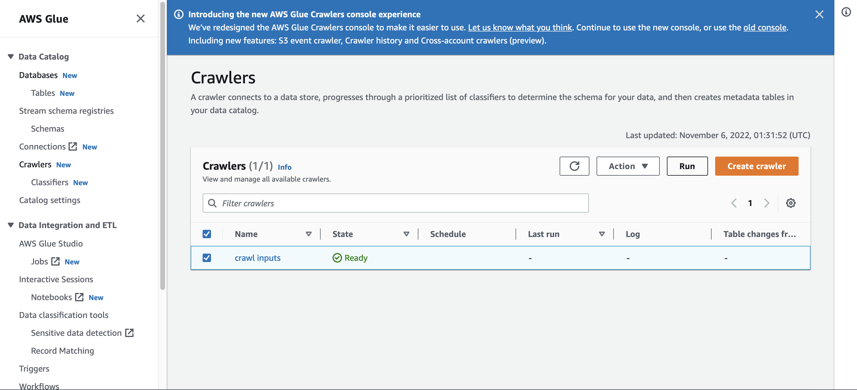 AWS Glue eval - getting started - Architect Forward (architectFWD™)