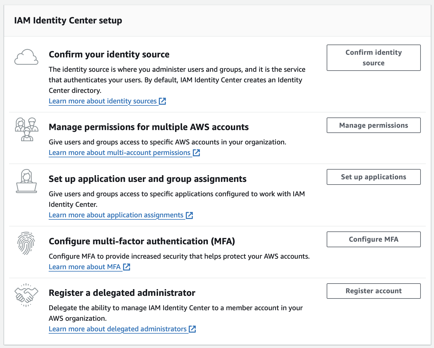 AWS Identity Center setup steps - Architect Forward (architectFWD™)