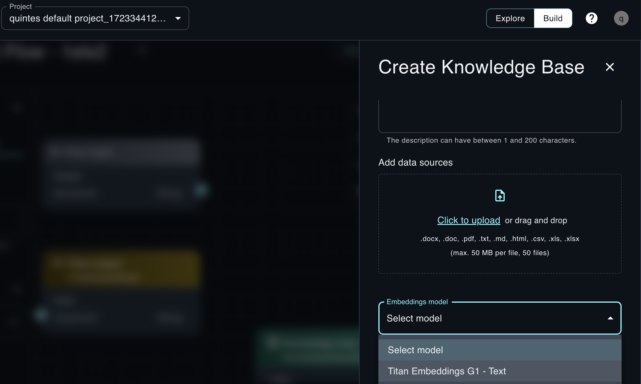 AWS Bedrock Studio - chat app interface - Architect Forward (architectFWD™)